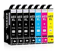 SINOPRINT 603 XL Compatibile con Epson 603 603XL Cartucce d'inchiostro, per Expression Home XP-2100 XP-2105 XP-3100 XP-3105 XP-4100 XP-4105, Workforce WF-2810 WF-2830 WF-2835 WF-2850