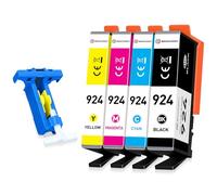SINOPRINT 924 Cartucce d'inchiostro Compatibili per HP 924 Multipack per HP OfficeJet Pro 8122e 8130e 8124e 8125e 8132e 8134e 8135e 8138e 8139e 8123e 8133e OfficeJet Pro 8120 8122 8130(Senza Chip)
