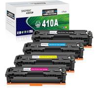 SINOPRINT CF410A Cartuccia Toner Compatibile per HP 410A CF410A 410X CF410X per Color Laserjet Pro MFP M477fdw M477fdn M477fnw M452dn M377dw M452dw M452nw(Nero, Ciano, Giallo, Magenta)