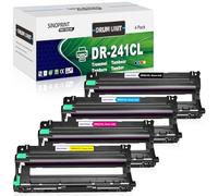 SINOPRINT DR241CL - Tamburo compatibile con Brother DR-241CL DR241 per MFC-9332CDW Brother MFC-9142CDN HL-3142CW HL-3152CDW DCP-9022CDW DCP-9020CDW MFC9332CDW MFC9142CDN (4 Pack)