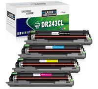 SINOPRINT DR243CL Compatibile Tamburo DR-243 DR243 DR-243CL Compatibile per Brother DCP-L3510CDW DCP-L3517CDW DCPL3550CDW MFC-L3710CW MFC-L3730CDN MFC-L3750CDW MFC-L3770CDW HL-L3210CW (4 Packung)