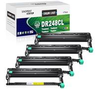 SINOPRINT DR248 DR-248CL Tamburo Compatibile per Brother DR-248CL Tamburo per Brother MFC-L3740CDW L3740CDWE MFC-L3760CDW DCP-L3560CDW DCP-L3520CDW HL-LC3240CW HL-LC3220CW DCP-L3555CDW (4-Pack)