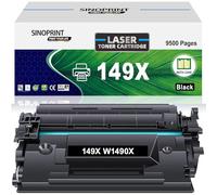 SINOPRINT W1490X Con Chip Compatibile per HP 149X W1490X 149A W1490A Cartuccia Toner per Laserjet Pro 4002dn 4002dw 4002d 4002 Laserjet MFP 4102fdw 4102dw 4102fdn 4102, Nero