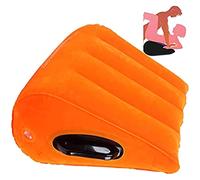 Sinorichh Cuscino di Posizionamento Arancione Cuscino per Dormire Cuscino Gonfiabile Accessori per Il Campeggio o la Luna di Miele