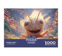 Sinoshow_24085_3d_cartoon_a_happy_cute_grasshopper_with_big_tee_9d6aef29-6730-476a-952a-78ad4091eb14_2 1000 Pezzi Puzzle Difficile, Impegnativo, Quasi Impossibile Gioco Del Puzzle, Juego Familiar Ant