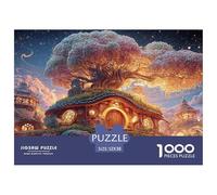 Sinoshow_24085_3d_cartoon_fantasy_hobbit_house_with_a_giant_tre_85053b3e-9c15-4a32-8c0a-60cfb986d4fd_3 1000 Pezzi Puzzle Difficile, Impegnativo, Quasi Impossibile Puzzle, Juguetes Educativos Únicos Y