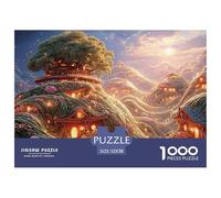 Sinoshow_24085_3d_cartoon_illustration_fantasy_fairy_tale_world_a84b8676-df3e-45e1-af25-7ca22b76c4a2_2 1000 Pezzi Puzzle Stimolante Ed Educativo Puzzle, Imágenes Vibrantes, Un G