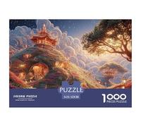 Sinoshow_24085_3d_cartoon_illustration_fantasy_fairy_tale_world_a84b8676-df3e-45e1-af25-7ca22b76c4a2_4 1000 Pezzi Puzzle Difficile, Impegnativo, Quasi Impossibile Puzzle, Juego Familiar Anti-Estrés,