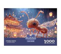 Sinoshow_24085_3d_cute_ant_under_a_leaf_in_the_rain_chibi_style_16ff8e95-00e8-4752-8e75-5d7fa7f18093_4 1000 Pezzi Puzzle Difficile, Impegnativo, Quasi Impossibile Puzzle, Imágen