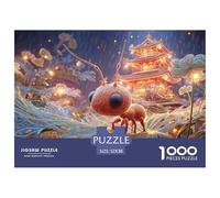 Sinoshow_24085_3d_cute_ant_under_a_leaf_in_the_rain_chibi_style_16ff8e95-00e8-4752-8e75-5d7fa7f18093_3 1000 Pezzi Puzzle Divertente Ed Emozionante Gioco Del Puzzle, Juguetes Educativos Únicos Y Estim