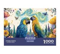 Sinoshow_24085_3d_painting_two_parrots_in_love_surrounded_by_fl_9cde9b94-74b0-4b97-af02-37d346578d2a_2 1000 Pezzi Puzzle Stimolante Ed Educativo Gioco Del Puzzle, Juguetes Educativos Únicos Y Estimul