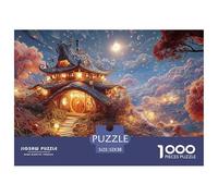 Sinoshow_24085_3d_render_of_a_cozy_hobbit_home_in_the_shire_wit_3e7bc161-2dc0-46ad-b95e-076ab90e3fde_2 1000 Pezzi Puzzle Difficile, Impegnativo, Quasi Impossibile Puzzle, Juego Familiar Anti-Estrés,