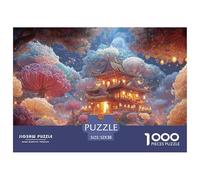 Sinoshow_24085_3d_render_of_a_cute_pastel-colored_cozy_fantasy__bd631cac-0213-49a7-a44a-846a220eb6a8_1 1000 Pezzi Puzzle Difficile, Impegnativo, Quasi Impossibile Puzzle, Juego Familiar Anti-Estrés,