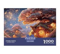 Sinoshow_24085_3d_render_of_a_hobbit_house_under_a_large_tree_w_27f3967f-173c-4a38-9d95-277c183dd534_1 1000 Pezzi Puzzle Stimolante Ed Educativo Puzzle, Juguetes Educativos Únicos Y Estimulantes, Un