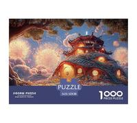 Sinoshow_24085_3d_render_of_a_hobbit_house_under_a_large_tree_w_27f3967f-173c-4a38-9d95-277c183dd534_4 1000 Pezzi Puzzle Stimolante Ed Educativo Gioco Del Puzzle, Juego Familiar Anti-Estrés, Un Gioco