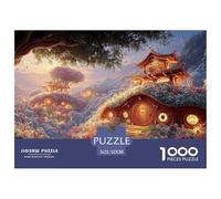 Sinoshow_24085_3d_render_of_adorable_hobbit_houses_nestled_in_l_22593c6b-e4ac-4646-9068-acbc0e3a4dea_2 1000 Pezzi Puzzle Stimolante Ed Educativo Puzzle, Juguetes Educativos Únicos Y Estimulantes, Un
