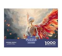 Sinoshow_24085_a_beautiful_female_skeletal_angel_with_red_wings_e642c8e6-9f35-49a3-b66b-bfa6cb84c8d4_3 1000 Pezzi Puzzle Difficile, Impegnativo, Quasi Impossibile Gioco Del Puzzle, Juguetes Educativo