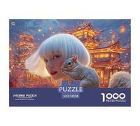 Sinoshow_24085_a_beautiful_woman_with_a_white_bob_hairstyle_and_34d5a0c5-0383-43df-b71e-402a3da9e8c9_2 1000 Pezzi Puzzle Stimolante Ed Educativo Gioco Del Puzzle, Juguetes Educativos Únicos Y Estimul