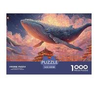 Sinoshow_24085_a_blue_whale_floating_over_the_city_with_other_w_37fa08b1-9732-4dff-bd19-0909f95e0f9e_4 1000 Pezzi Puzzle Difficile, Impegnativo, Quasi Impossibile Gioco Del Puzzle, Juguetes Educativo