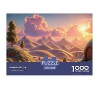 Sinoshow_24085_a_breathtaking_desert_landscape_at_sunset_with_r_2f575cc2-ed37-4a1d-837c-5f0ee707457b_3 1000 Pezzi Puzzle Stimolante Ed Educativo Puzzle, Juguetes Educativos Únicos Y Estimulantes, Reg