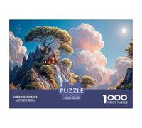 Sinoshow_24085_a_breathtaking_waterfall_cascades_down_the_rugge_3c431a35-874d-45fc-9279-d673f5d57813_4 1000 Pezzi Jigsaw Puzzle Difficile, Impegnativo, Quasi Impossibile Gioco Del Puzzle, Juego Famil