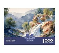 Sinoshow_24085_a_breathtaking_waterfall_cascades_down_the_rugge_7c7e7b30-bb96-4f8c-a6a6-7e54e8e4b5b4_3 1000 Pezzi Puzzle Difficile, Impegnativo, Quasi Impossibile Puzzle, Imágen