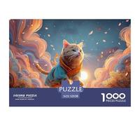 Sinoshow_24085_a_cat_dressed_in_the_attire_of_a_chinese_classic_7530eb3a-18f5-43bc-b33c-d14df3e7eb80_1 1000 Pezzi Jigsaw Puzzle Difficile, Impegnativo, Quasi Impossibile Puzzle, Juguetes Educativos Ú