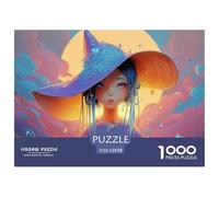Sinoshow_24085_a_charming_anime-style_illustration_of_an_elegan_004473bd-6a40-490c-a2fc-29273c0d2ef8_2 1000 Pezzi Jigsaw Puzzle Difficile, Impegnativo, Quasi Impossibile Gioco Del Puzzle, Juego Famil