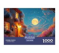 Sinoshow_24085_a_charming_italian_street_scene_at_night_with_co_b06ba91f-3458-4e39-bccf-97f38ffa9c92_2 1000 Pezzi Jigsaw Puzzle Difficile, Impegnativo, Quasi Impossibile Gioco Del Puzzle, Juego Famil