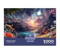 Sinoshow_24085_a_colorful_flower_field_under_the_moonlight_with_2203fd2c-45fe-40ef-8292-2cb4a0864b77_1 1000 Pezzi Puzzle Stimolante Ed Educativo Puzzle, Juego Familiar Anti-Estrés, Regalo Di Natale P