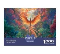 Sinoshow_24085_a_colorful_phoenix_spreads_its_wings_and_flies_o_d3f4de5d-5cae-4da1-aee0-9d8547a1019e_2 1000 Pezzi Puzzle Difficile, Impegnativo, Quasi Impossibile Puzzle, Juego Familiar Anti-Estrés,