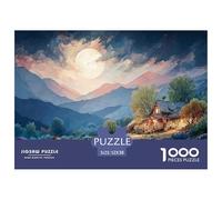 Sinoshow_24085_a_cozy_cabin_nestled_in_the_mountains_a_serene_l_448112f8-17fe-4b83-a769-2ea63517cfcf_2 1000 Pezzi Puzzle Stimolante Ed Educativo Puzzle, Juguetes Educativos Únicos Y Estimulantes, Reg