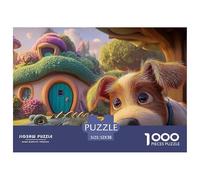 Sinoshow_24085_a_cute_brown_and_white_puppy_with_big_expressive_8501b5b7-1fd7-4411-81d6-cdc03e236378_2 1000 Pezzi Puzzle Stimolante Ed Educativo Gioco Del Puzzle, Imágenes Vibra