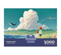 Sinoshow_24085_a_cute_little_girl_and_boy_with_red_hair_standin_209c45e0-6a5b-4dbd-9d5a-37a3fb9b6c2f_3 1000 Pezzi Puzzle Stimolante Ed Educativo Puzzle, Juego Familiar Anti-Estrés, Un Gioco Che Unisc