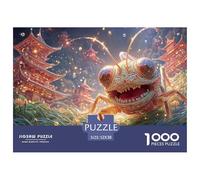 Sinoshow_24085_a_cute_little_grasshopper_in_the_style_of_pixar__7e46d21e-7707-4879-9294-e24b55614cd1_1 1000 Pezzi Puzzle Difficile, Impegnativo, Quasi Impossibile Gioco Del Puzzle, Juguetes Educativo