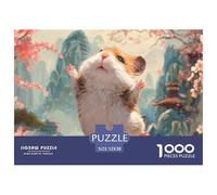 Sinoshow_24085_a_cute_little_hamster_is_dancing_with_its_back_t_42be3ccc-e234-4a8f-bd40-bacb3747bb36_1 1000 Pezzi Puzzle Stimolante Ed Educativo Puzzle, Imágenes Vibrantes, Un G