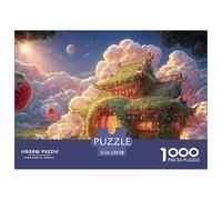 Sinoshow_24085_a_cute_little_house_made_of_green_grass_with_clo_73f66e7e-78f2-4c12-9e7b-46d579151cee_1 1000 Pezzi Puzzle Difficile, Impegnativo, Quasi Impossibile Puzzle, Juego Familiar Anti-Estrés,