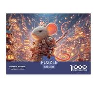 Sinoshow_24085_a_cute_little_mouse_wearing_steampunk_armor_stan_2eda7e3a-1c0c-4165-b3ac-b585cb572cd2_1 1000 Pezzi Puzzle Stimolante Ed Educativo Gioco Del Puzzle, Juguetes Educativos Únicos Y Estimul