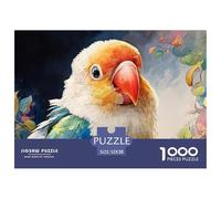Sinoshow_24085_a_cute_little_parrot_in_the_style_of_ralph_stead_e4bb6892-ffb5-4da1-b638-832cf887632a_1 1000 Pezzi Puzzle Difficile, Impegnativo, Quasi Impossibile Gioco Del Puzzle, Juego Familiar Ant