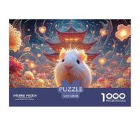 Sinoshow_24085_a_cute_little_white_guinea_pig_with_big_eyes_sur_5ef67e1a-4e80-4084-9e54-6fa89bfa826f_3 1000 Pezzi Puzzle Stimolante Ed Educativo Puzzle, Juego Familiar Anti-Estrés, Regalo Di Natale P