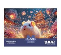 Sinoshow_24085_a_cute_little_white_guinea_pig_with_big_eyes_sur_5ef67e1a-4e80-4084-9e54-6fa89bfa826f_4 1000 Pezzi Puzzle Difficile, Impegnativo, Quasi Impossibile Puzzle, Imágen