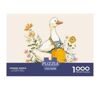 Sinoshow_24085_a_cute_white_duck_wearing_an_apron_stands_on_the_33df66bf-33e8-4220-aade-6ef22759f6f8_2 1000 Pezzi Puzzle Difficile, Impegnativo, Quasi Impossibile Gioco Del Puzzle, Juego Familiar Ant