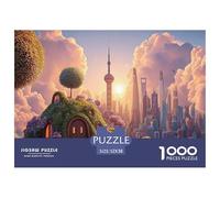 Sinoshow_24085_a_digital_art_piece_featuring_the_garnet_sun_set_2fc3775a-f9f3-4a1e-b367-986ef65b6d7e_4 1000 Pezzi Puzzle Stimolante Ed Educativo Puzzle, Juguetes Educativos Únicos Y Estimulantes, Reg