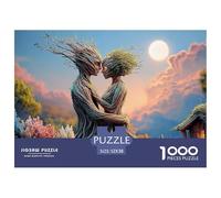 Sinoshow_24085_a_fantasy_painting_of_two_humanoid_trees_entwine_e9ec26e5-3841-4779-aa62-2cfff3720d6e_2 1000 Pezzi Puzzle Divertente Ed Emozionante Puzzle, Juego Familiar Anti-Estrés, Un Gioco Che Uni