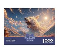 Sinoshow_24085_a_fierce_dog_running_on_the_open_range_with_its__514a6fd7-8b33-42da-bae0-6ec14e1d1ebe_2 1000 Pezzi Puzzle Stimolante Ed Educativo Gioco Del Puzzle, Imágenes Vibra