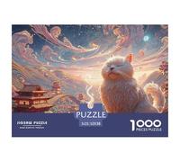 Sinoshow_24085_a_fluffy_white_cat_sits_on_the_table_with_its_ey_c2272a60-3313-4fad-b8c0-28d161211e80_3 1000 Pezzi Puzzle Difficile, Impegnativo, Quasi Impossibile Gioco Del Puzzle