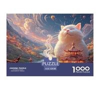 Sinoshow_24085_a_fluffy_white_cat_sits_on_the_table_with_its_ey_c2272a60-3313-4fad-b8c0-28d161211e80_4 1000 Pezzi Puzzle Difficile, Impegnativo, Quasi Impossibile Gioco Del Puzzle, Juego Familiar Ant