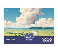Sinoshow_24085_a_freight_train_with_cargo_carriages_is_moving_o_819db826-e92a-4efe-a708-ea49e177417d_3 1000 Pezzi Puzzle Stimolante Ed Educativo Gioco Del Puzzle, Juguetes Educativos Únicos Y Estimul
