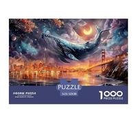 Sinoshow_24085_a_giant_blue_whale_floating_in_the_night_sky_ove_2b7bef5a-ac9b-4ddd-9d4d-b428fbe6baca_4 1000 Pezzi Puzzle Difficile, Impegnativo, Quasi Impossibile Puzzle, Imágen