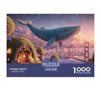 Sinoshow_24085_a_giant_blue_whale_glides_gracefully_above_the_c_bd54f7ba-863c-4df7-b5c3-0f0c3f880350_2 1000 Pezzi Puzzle Stimolante Ed Educativo Puzzle, Imágenes Vibrantes, Un G